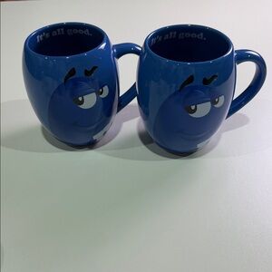 M&M Blue Mugs Set - It's All Good 2011